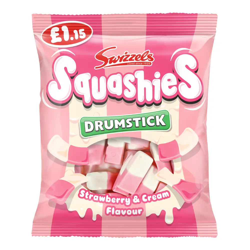 Swizzels Strawberry & Cream Squashies