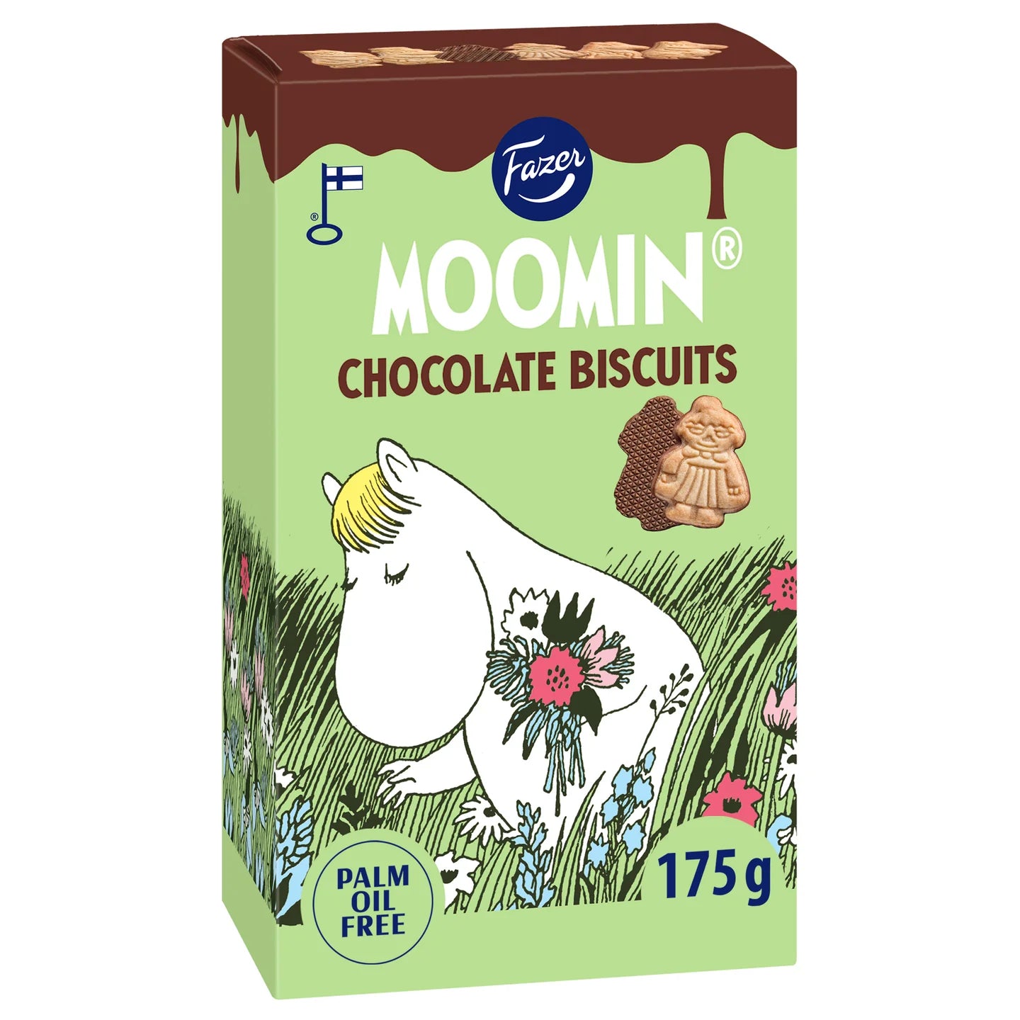 Moomin Chocolate Biscuits by Fazer