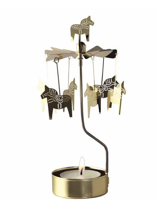 Rotary Candle - Dala Horse