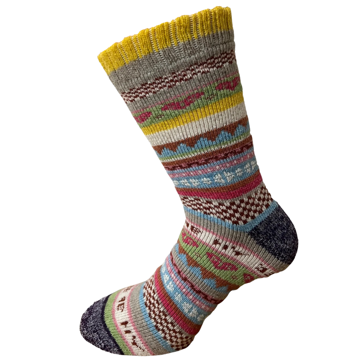 Cai Socks "Sanna, Yellow"