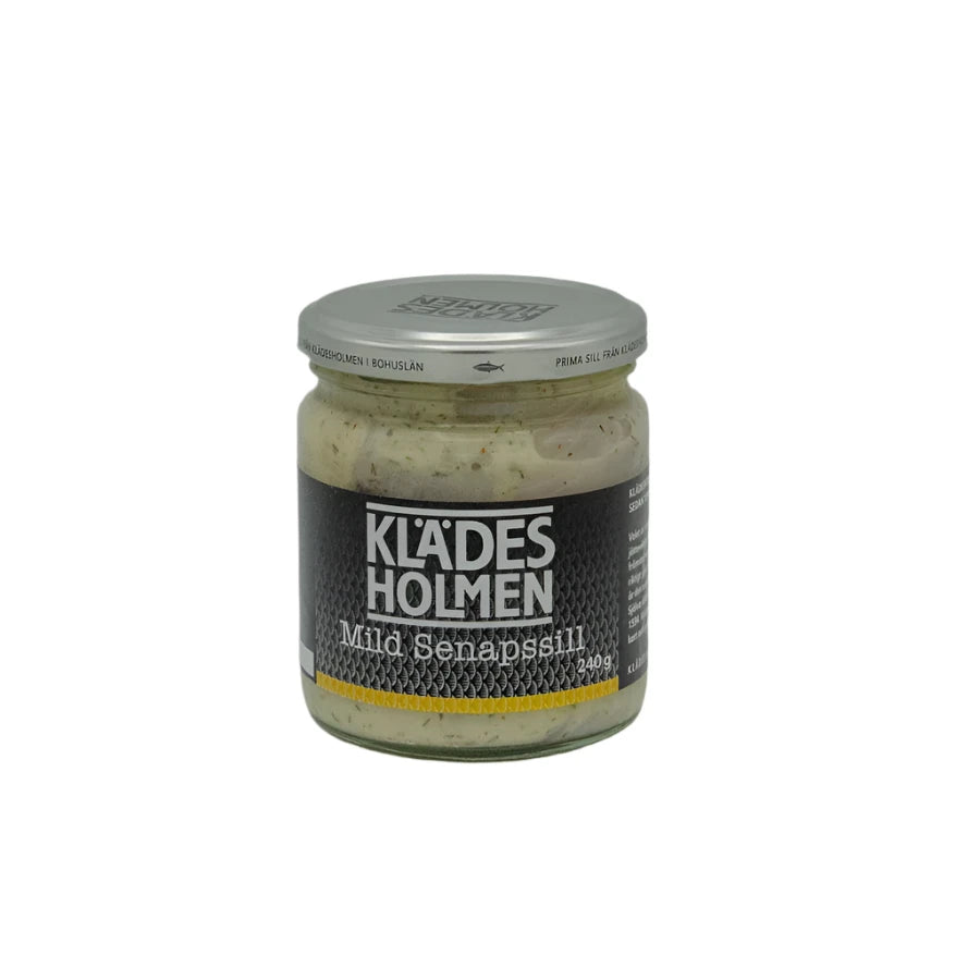 Klädesholmen Herring, Glass Jar 250g