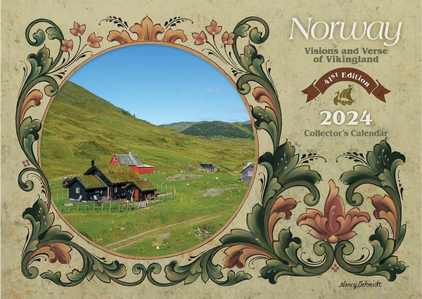 Norway - Visions and Verse of Vikingland, 2024 Collector's Calendar
