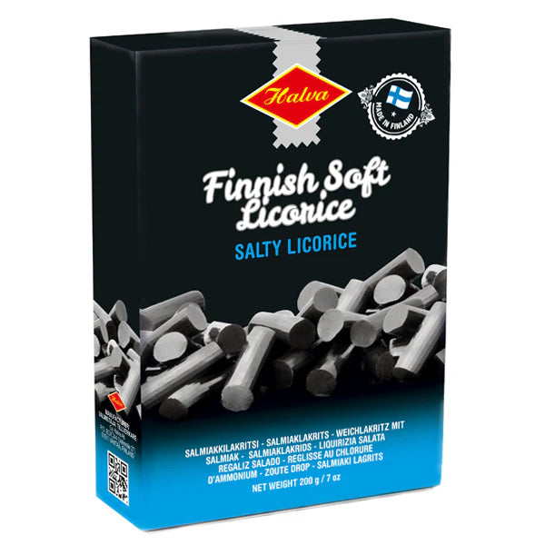 Halva Finnish Soft Licorice, Salty