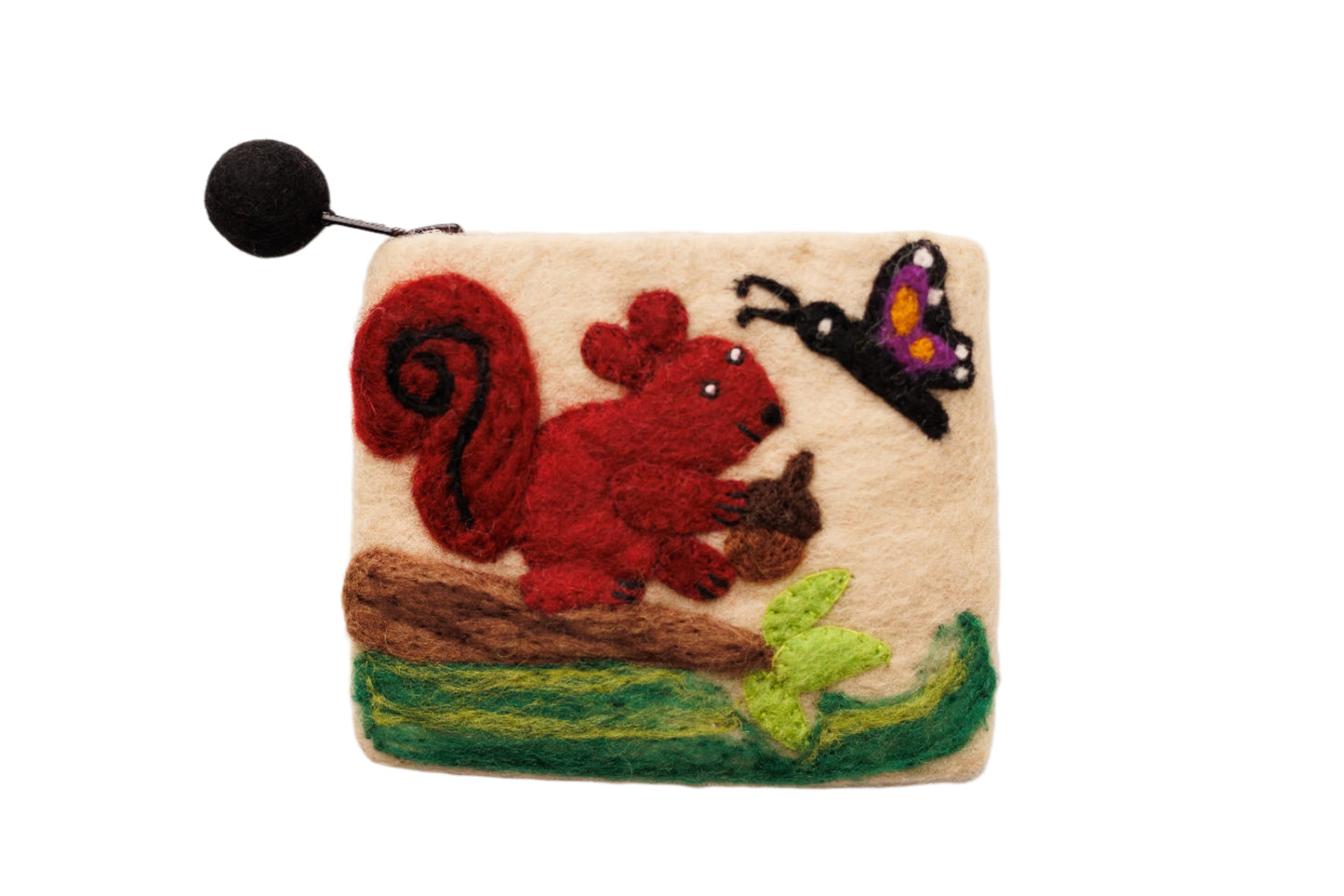 Felt Purse Squirrel