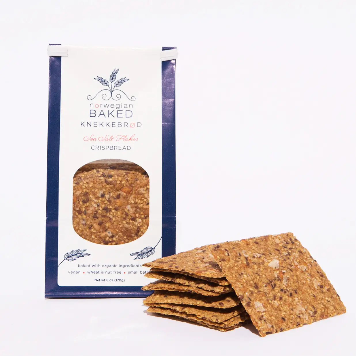 Norwegian Baked Sea Salt Flakes Crisp Bread