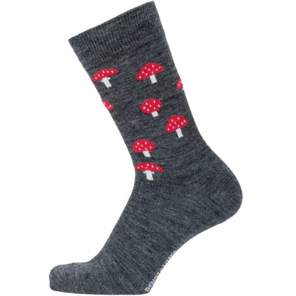 Bengt & Lotta Socks "Mushrooms, Grey"