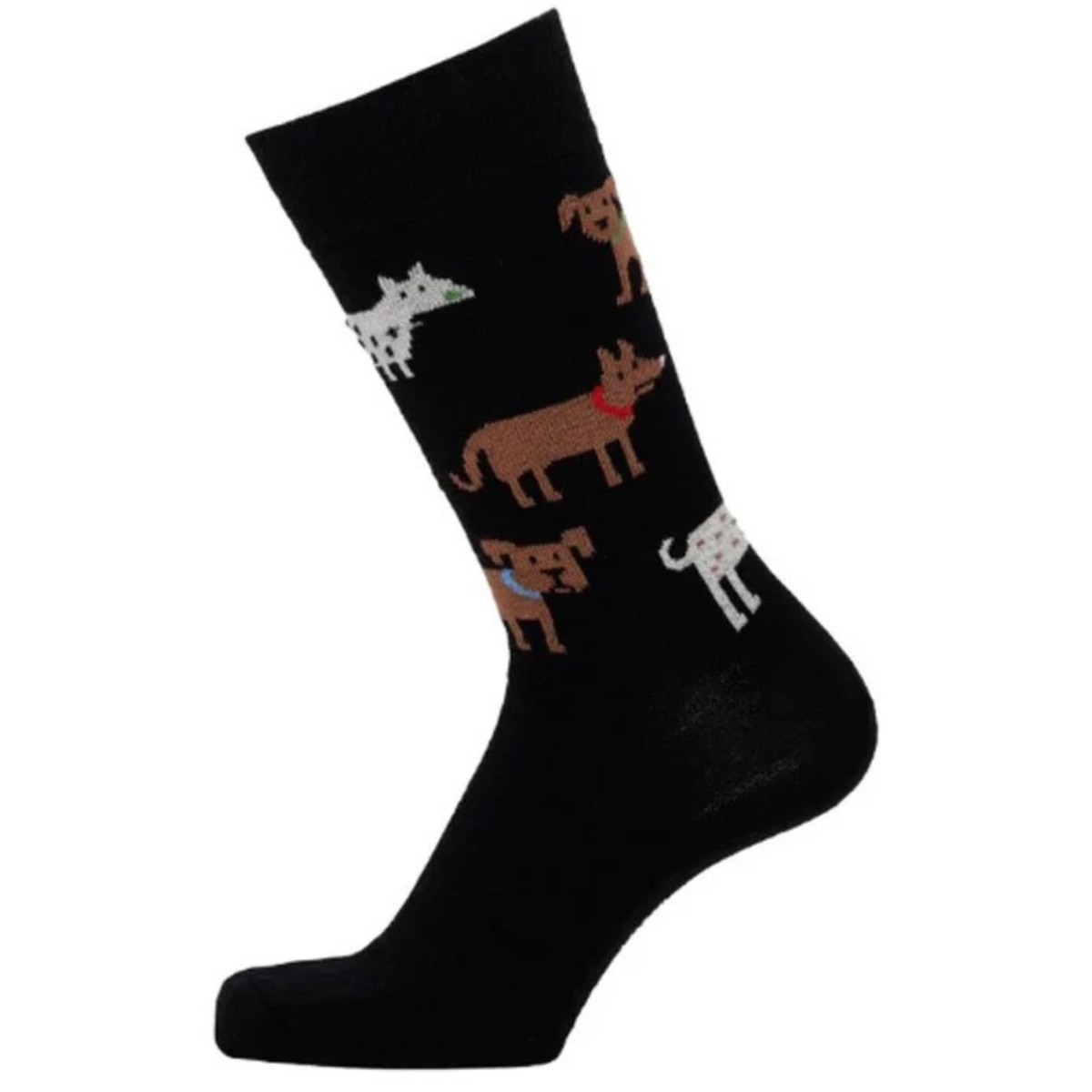 Bengt & Lotta Socks "Dogs, Black"