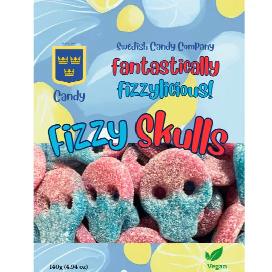 Swedish Fizzy Skulls