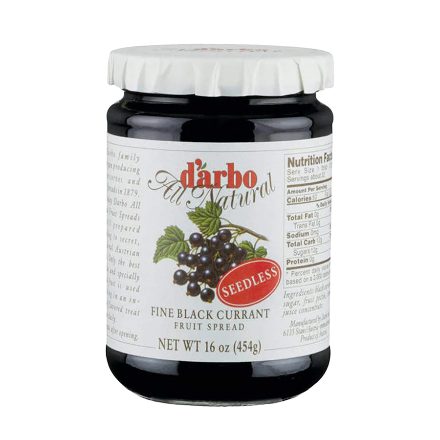 D'arbo Black Currant Fruit Spread
