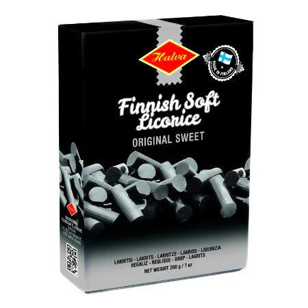 Halva Finnish Soft Licorice, Sweet