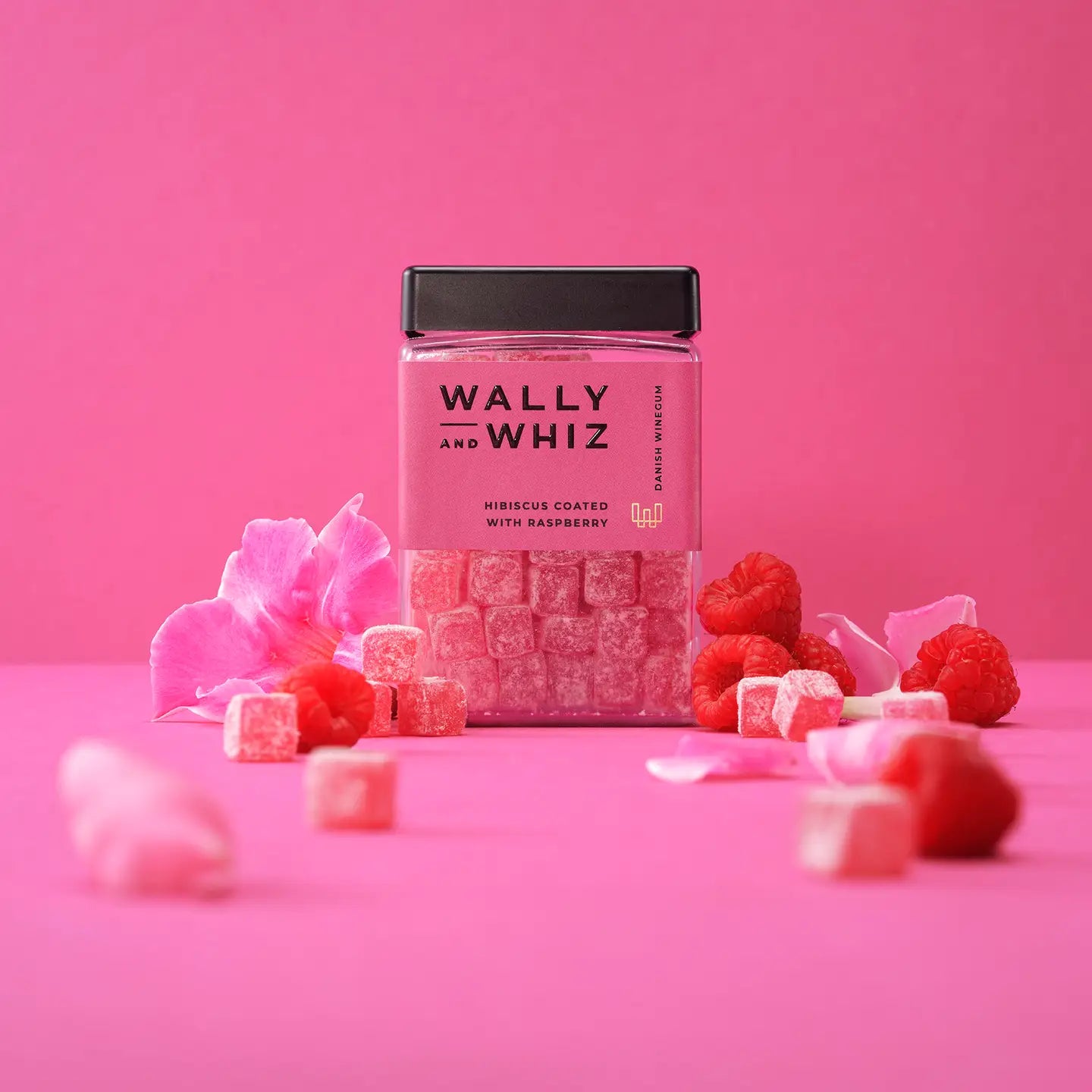 Wally & Whiz Hibiscus with Raspberry