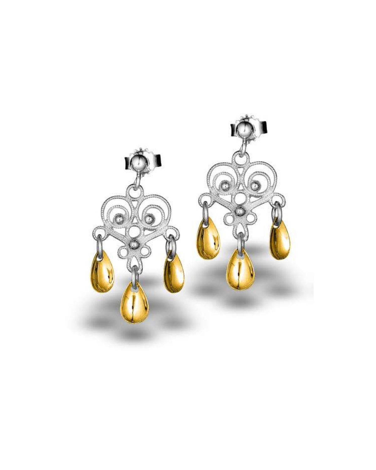 Sølje Heart Earrings by Hasla