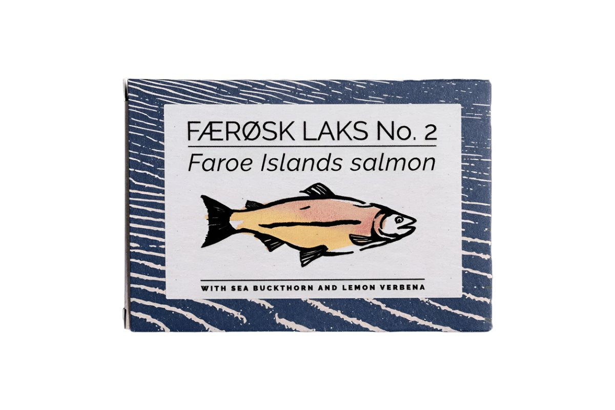 Fangst Færøsk Laks No. 2 Salmon with Sea Buckthorn & Lemon Verbena