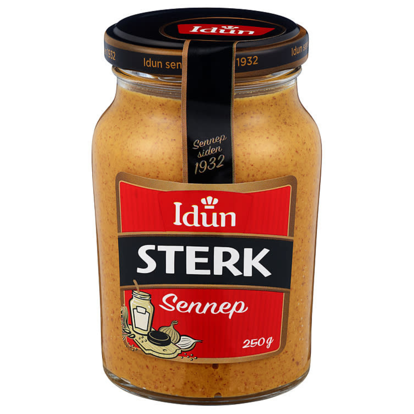 Idun Mustard (Strong), 9.9 oz