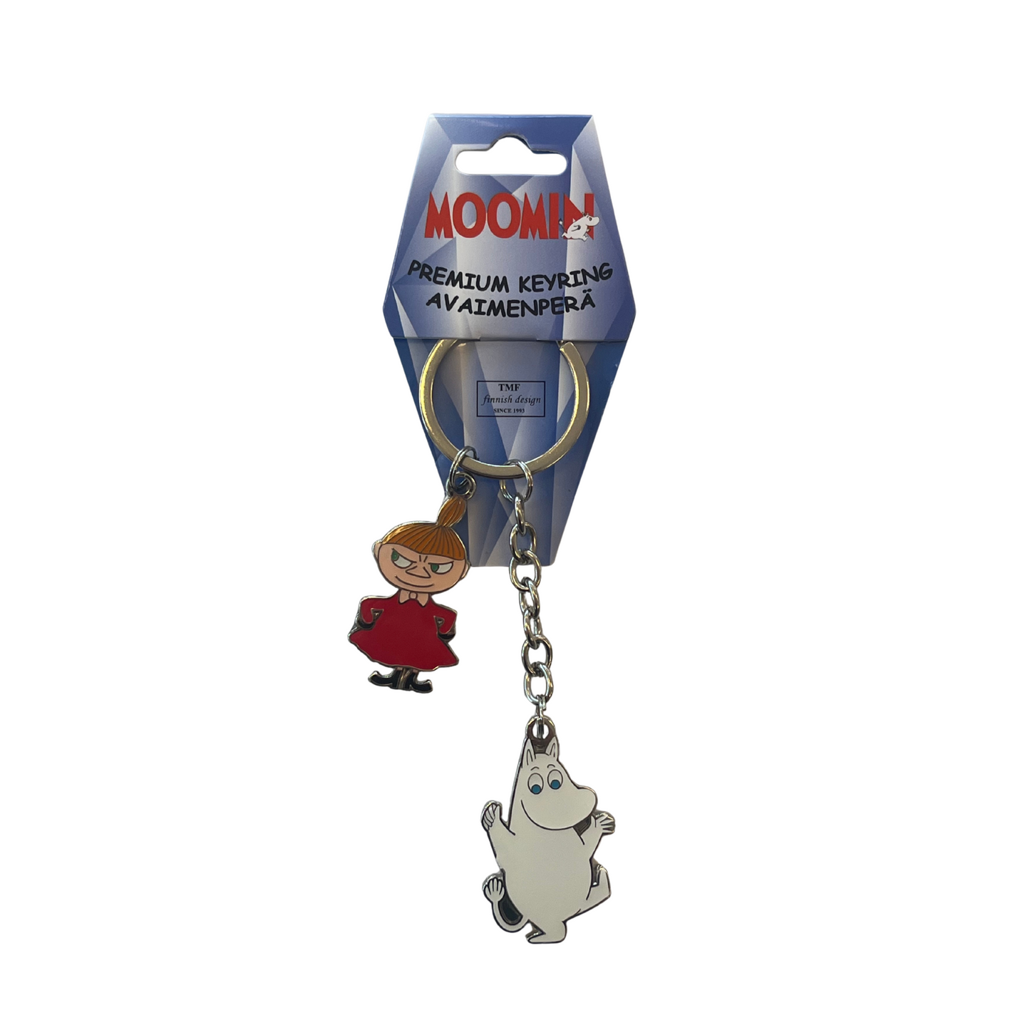 Moomin & Little My Keyring
