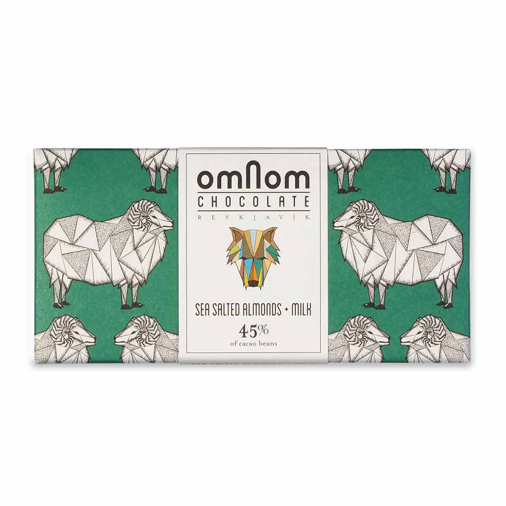 Omnom Sea Salted Almonds Bar