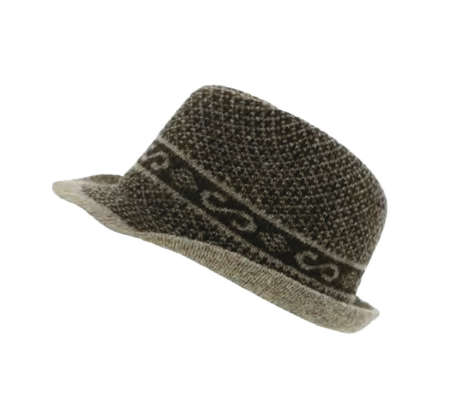 Felted Woolen Fedora Hat