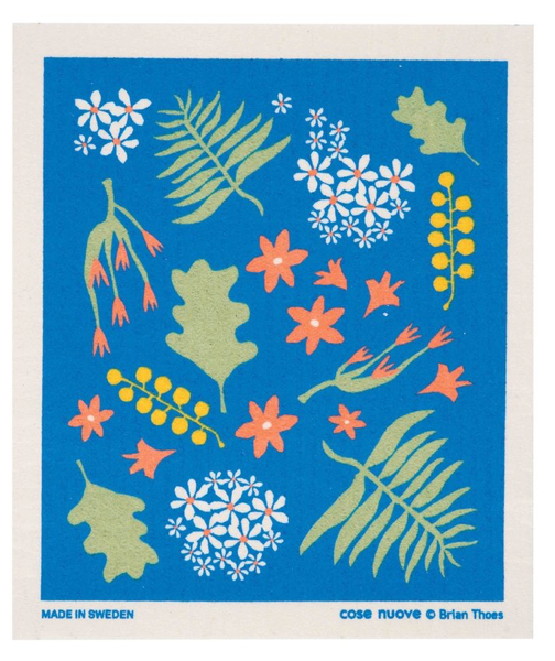 Spring Foliage Swedish Dishcloth