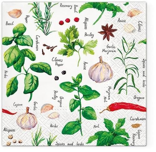 Herbs Napkin - Luncheon/Dinner