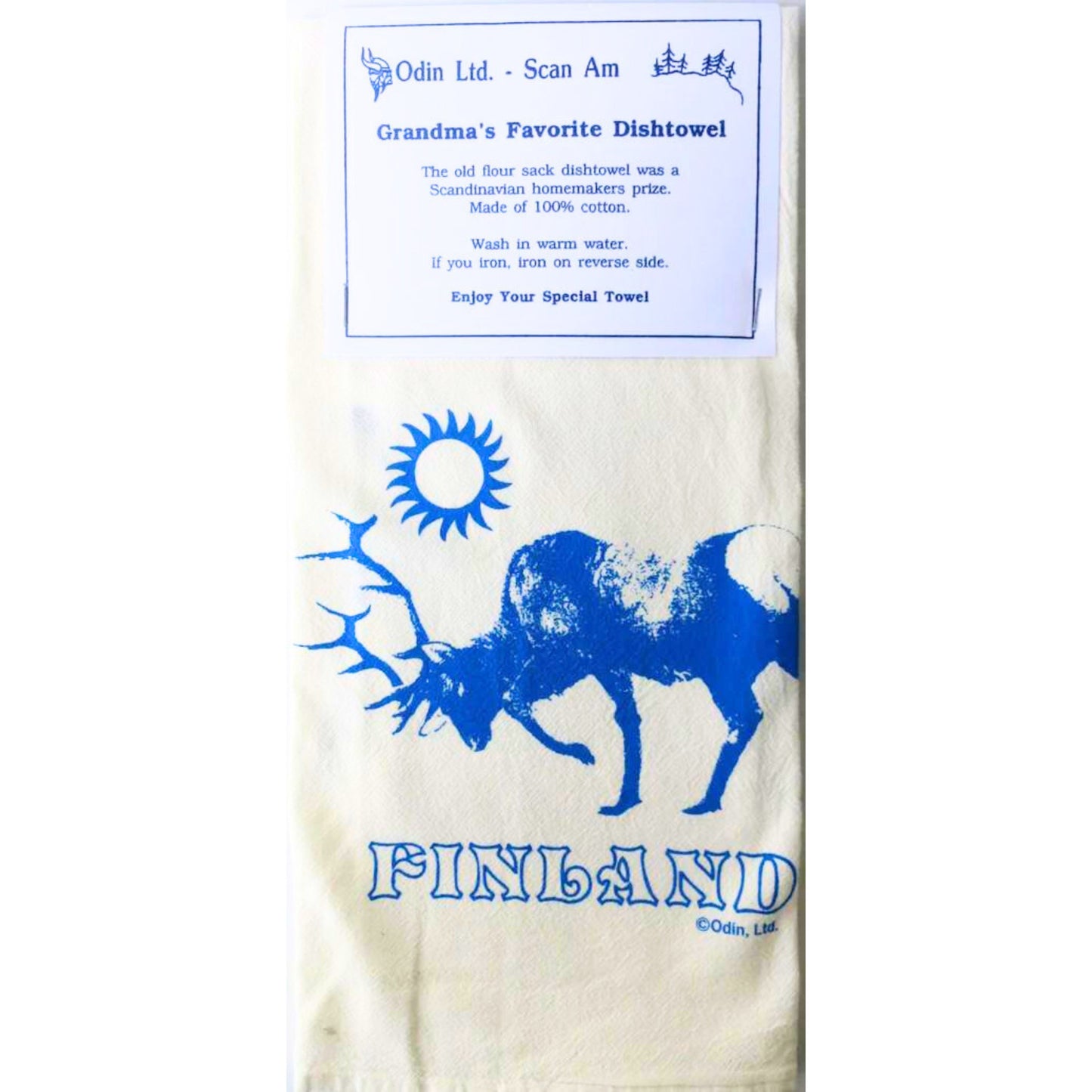 Grandma's Favorite Dishtowel-Finland