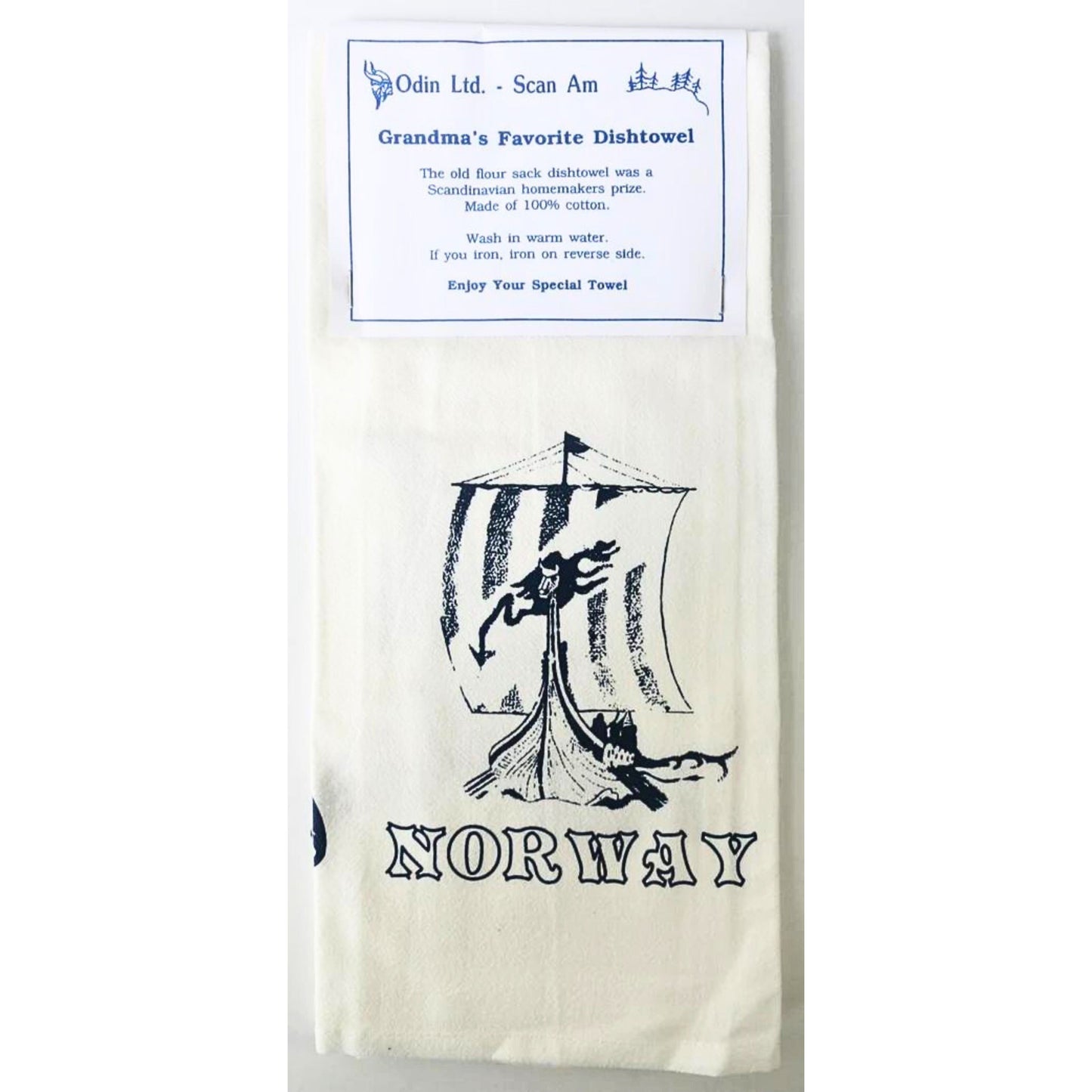 Grandma's Favorite Dishtowel - NORWAY