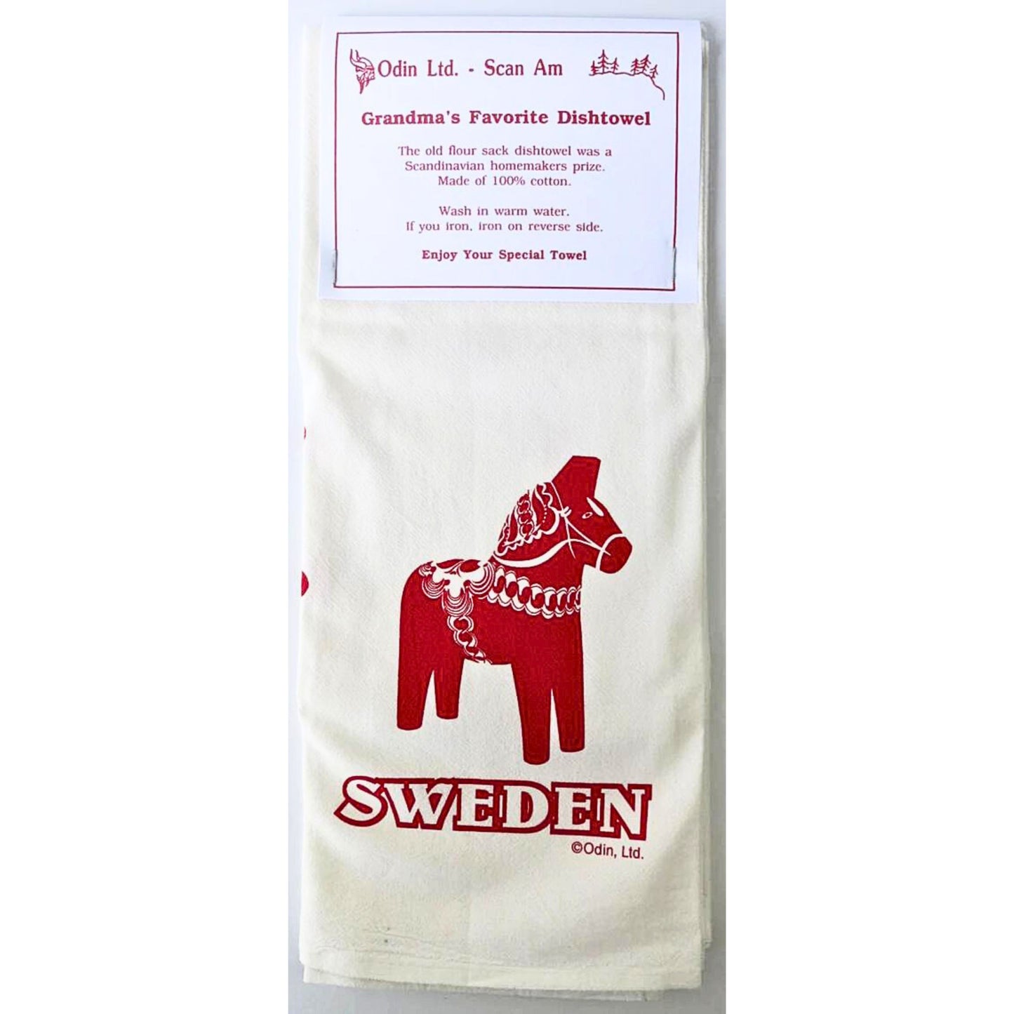 Grandma's Favorite Dishtowel - SWEDEN