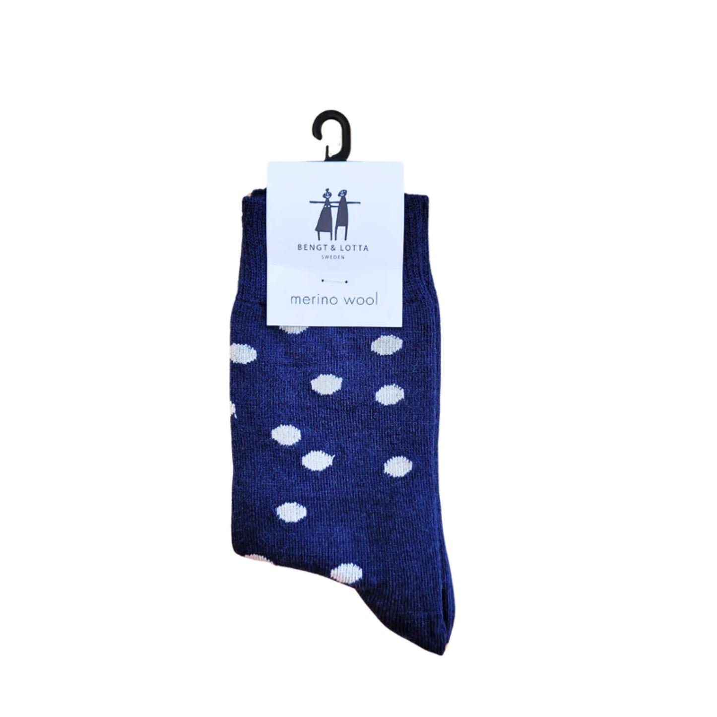 B&L Socks "Dots, Blue"