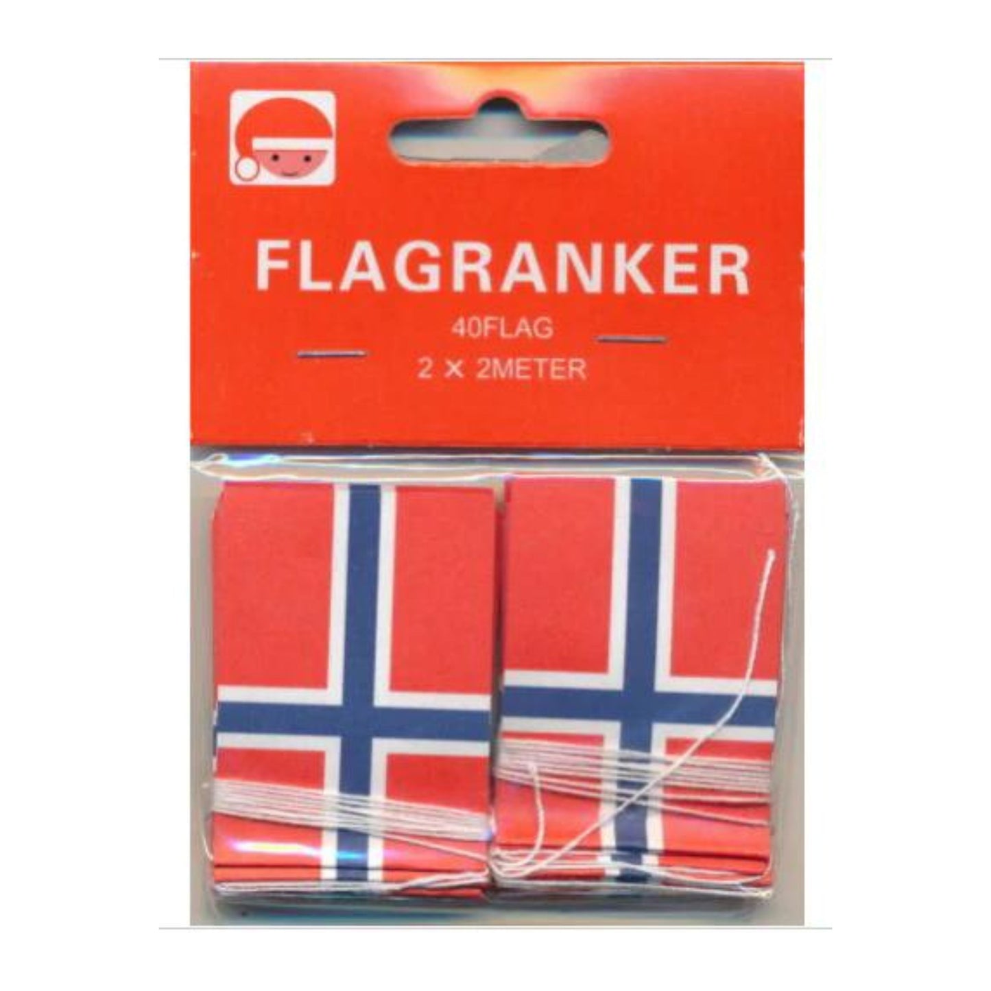Norwegian Flag Garland