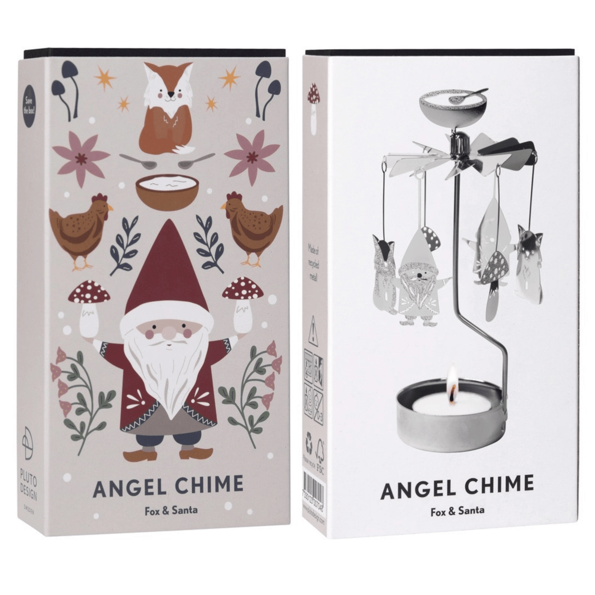 Rotary Candle, Fox & Santa