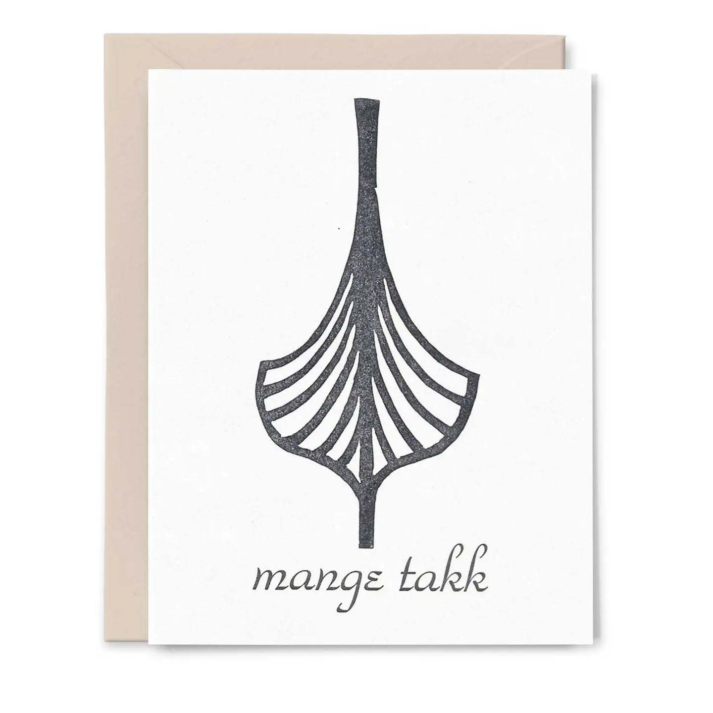Viking Thank You Card