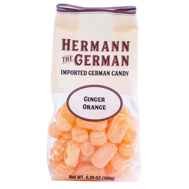 Ginger Orange Hard Candy