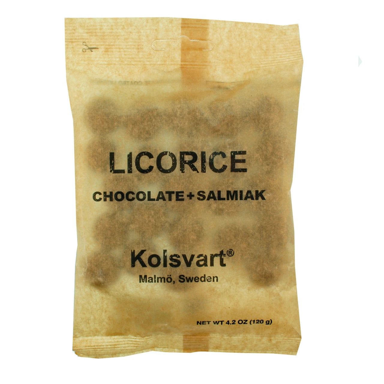 Kolsvart Chocolate Salty Licorice Buttons