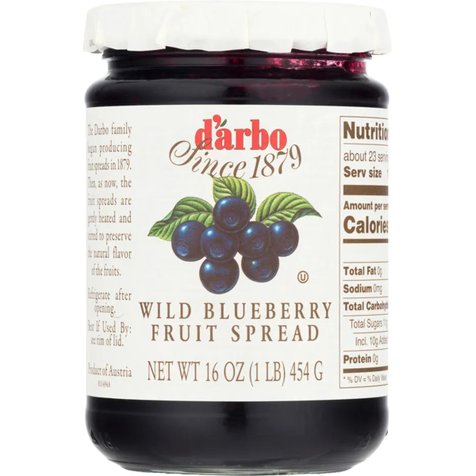 Blueberry (Wild) Fruit Spread
