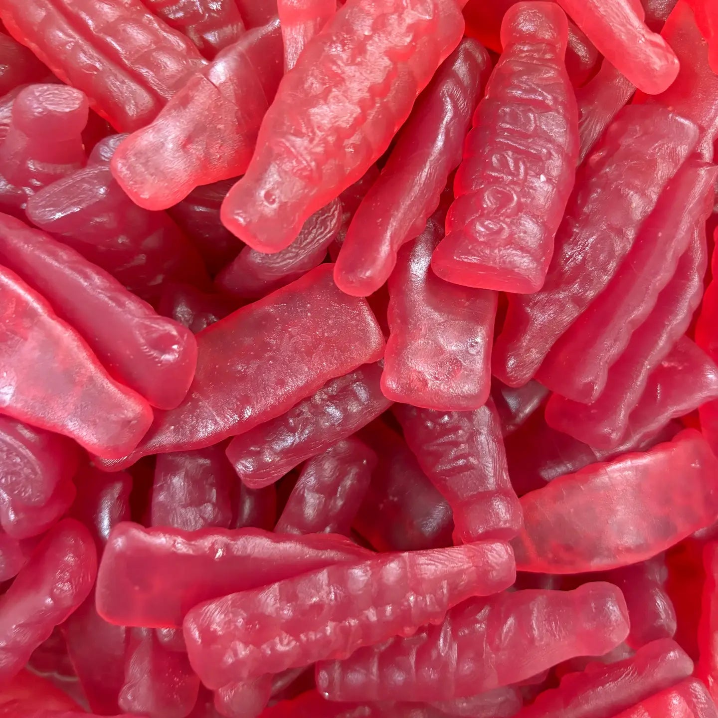 Raspberry Bottles Swedish Gummy Candy
