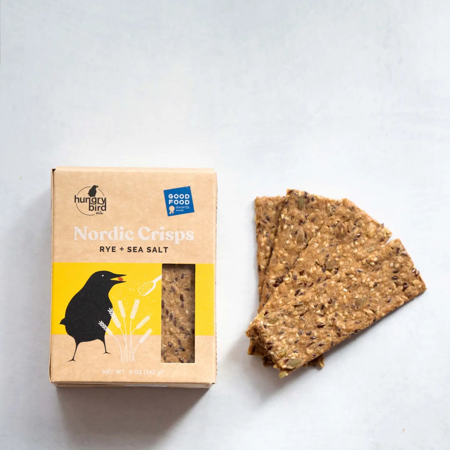 Nordic Crisps, Rye +Sea Salt