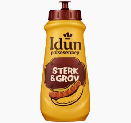 Idun Strong & Coarse Pølsesennep