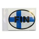 Oval Decal - Finnish Flag