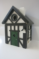 Birdhouse - Black/White/Green