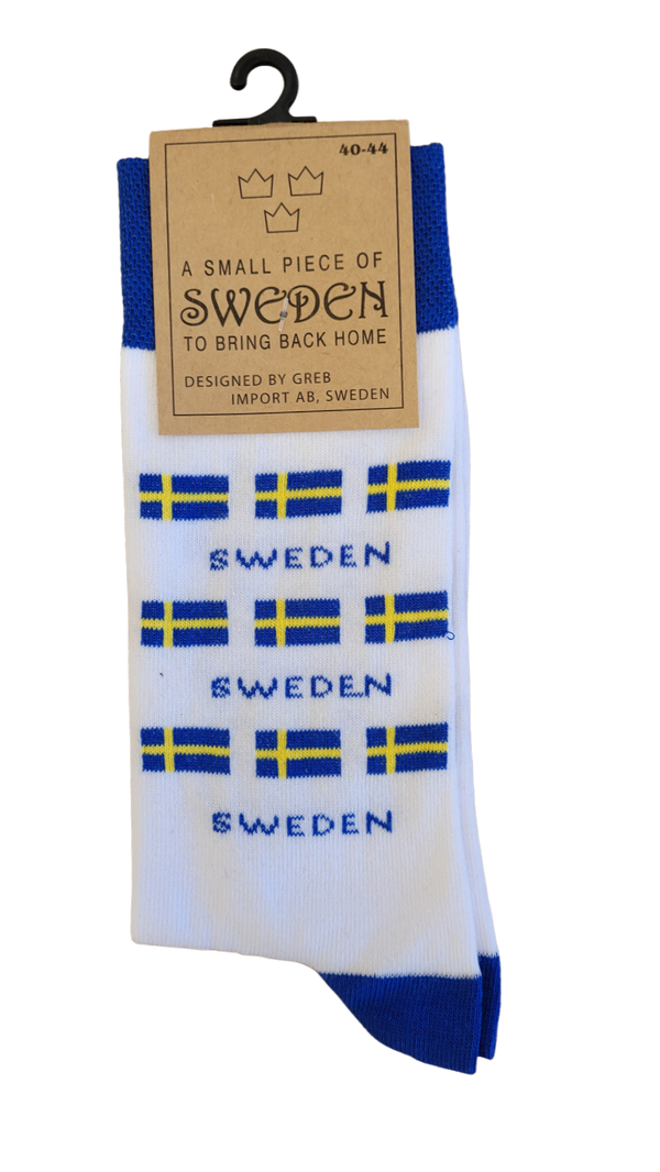 Swedish Flags Crew Socks