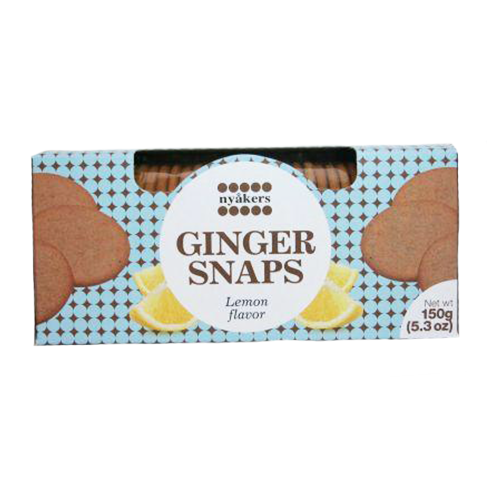 Ginger Snaps, with Lemon Flavor (5.3oz)