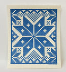 Blue Selbu Swedish Dishcloth