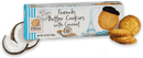 French Butter Cookies with Coconut