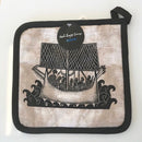 Pot Holder - "Viking Ship"