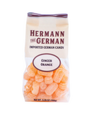 Ginger Orange Hard Candies