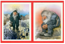 Troll Gift Cards by Theodor Kittelsen