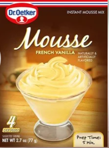 French Vanilla Mousse (2.7oz)