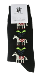 B&L Socks "Dala, Black"