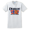 White "Alt For Norge" - T-Shirt