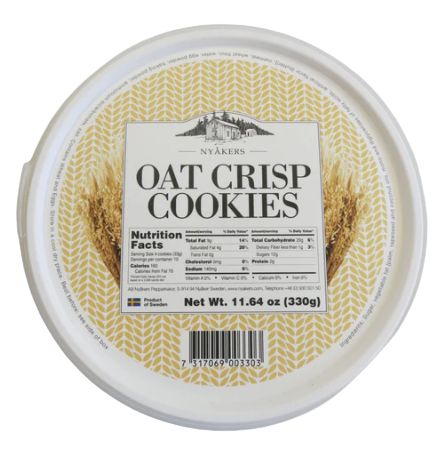 Oat Crisp Cookies