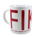 Mug - FIKA, Red